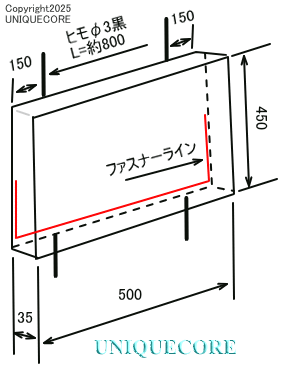 �w���ăN�b�V�������q�����т����Œ���@