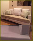 肘掛逃がしクッション