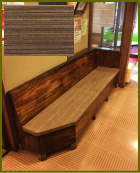 飲食店ベンチ用クッション